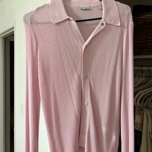 Burberry Light Pink Cardigan